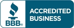 BBB accredited business badge.