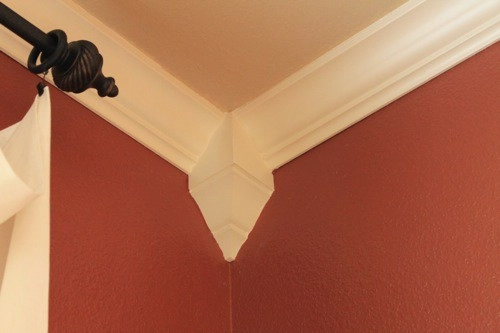 Crown molding corner.